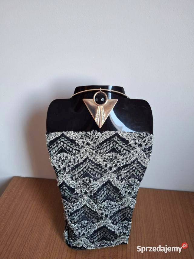 Sprzedam zestaw piękny choker z klipsami w