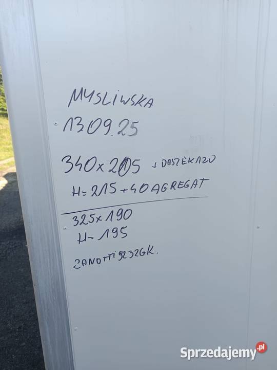 Komora chłodnicza zewnętrzna myśliwska Komora na Laskowa
