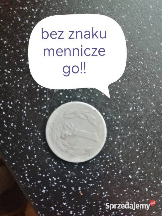 Moneta bez znaku menniczego 1Zl 1949r aluminiowa sprzedam