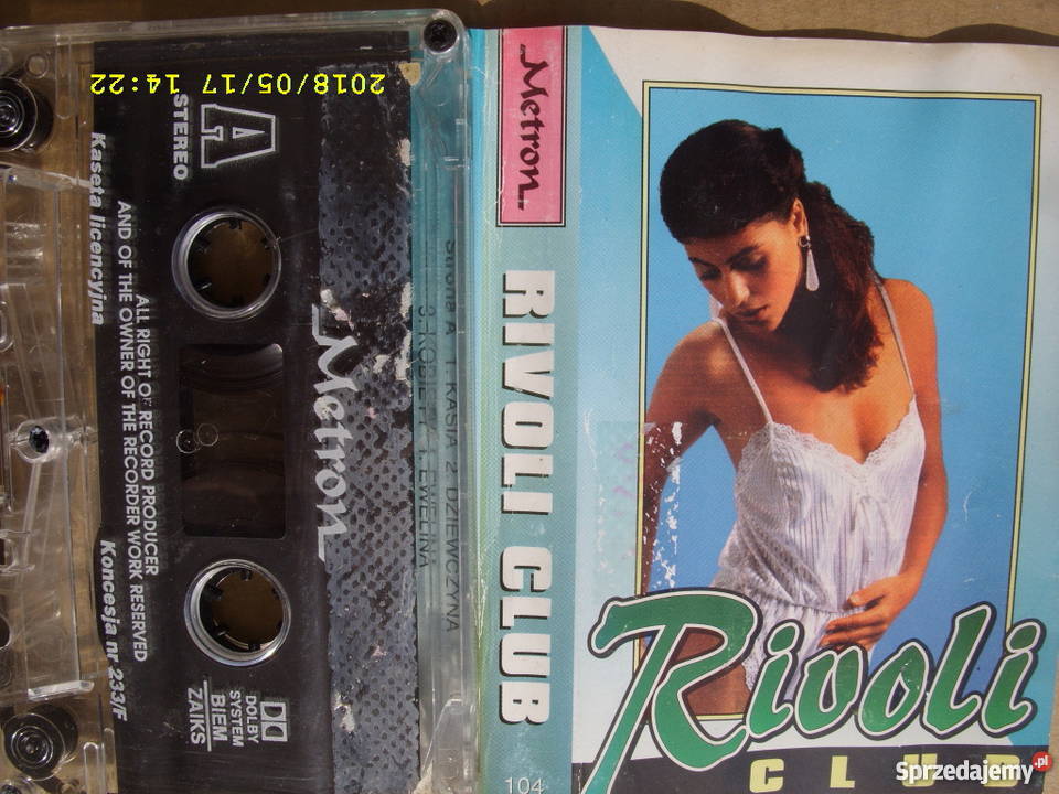 Skladanka kaseta RIVOLI CLUB Wołów