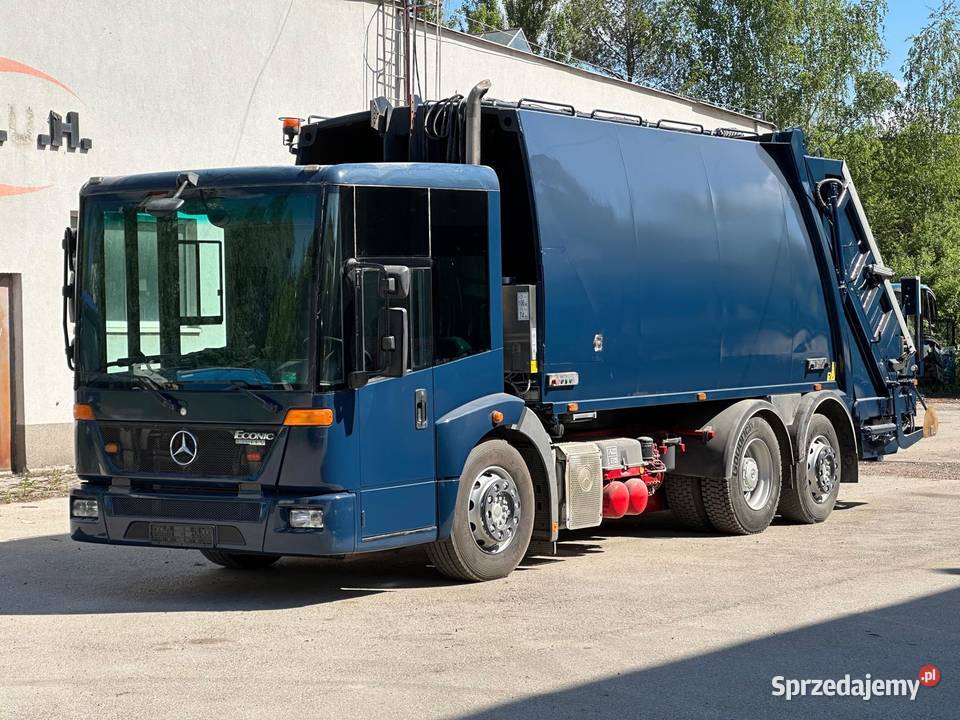 Mercedes Econic 2629 śmieciarka 2012 NTM 21 m3 świętokrzyskie Nowiny