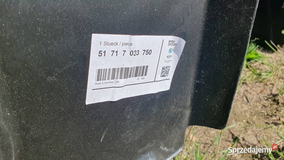Nadkole Nadkola Przód BMW 5 E60 E61 20032007 osobowe