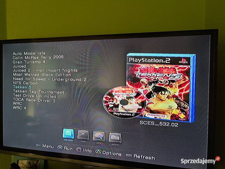 Konsola Sony PlayStation 2 Slim 2 FMCBMX4SIO Kultura i Rozrywka