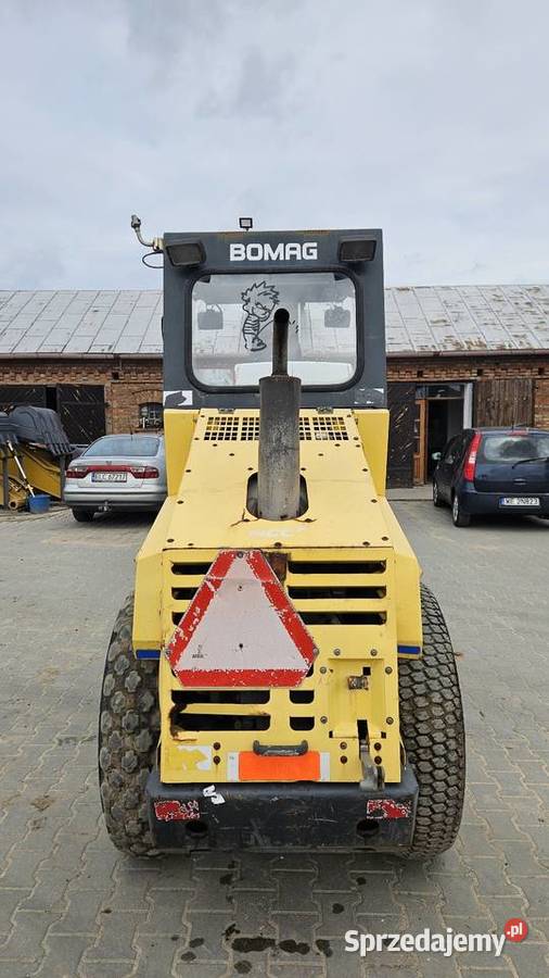 Walec drogowy gumametal Bomag BW124 DH3 27t Sochaczew