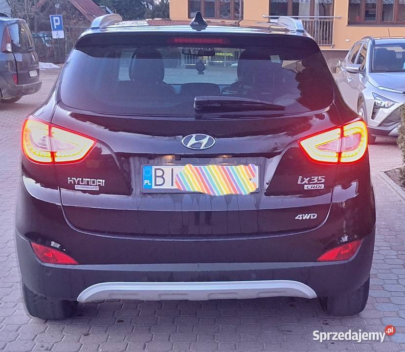 SUV Hyundai ix35 20 Diesel 4x4 Kamera Skóry Samochody osobowe Białystok
