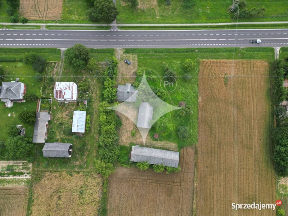 Zabudowana działka w miejscowości Podkrasne