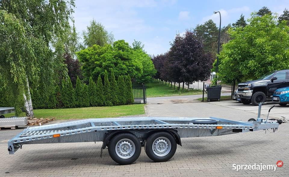Przyczepa laweta GARBATKA 46 x 21 DMC 3000 Żelechlinek