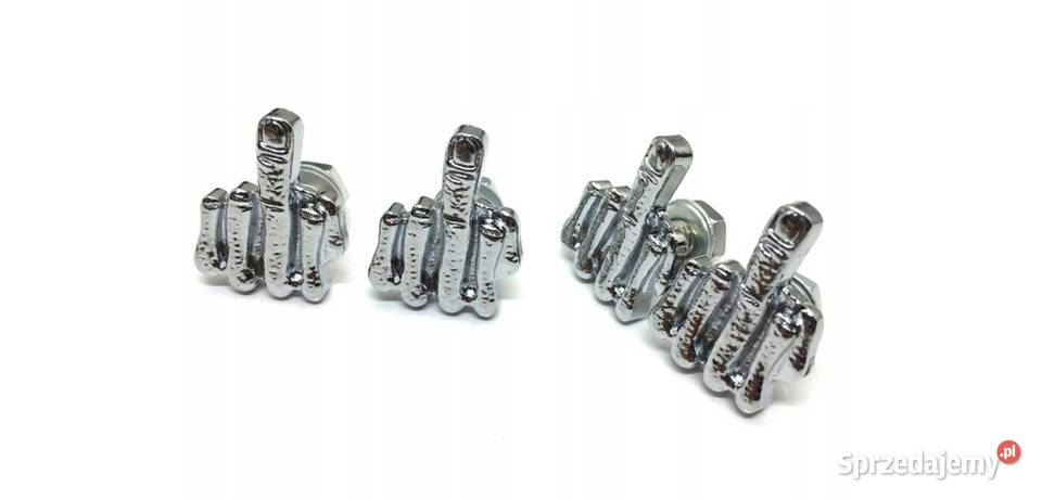 ŚRUBY OZDOBNE 4 DO TABLICY REJESTRACYJNEJ Sosnowiec sprzedam