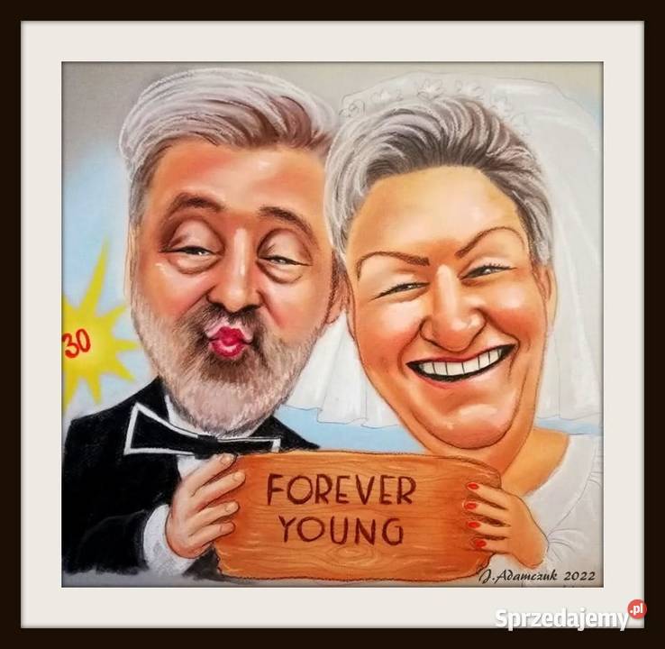 Karykatury rysowane ze zdjęć Pabianice