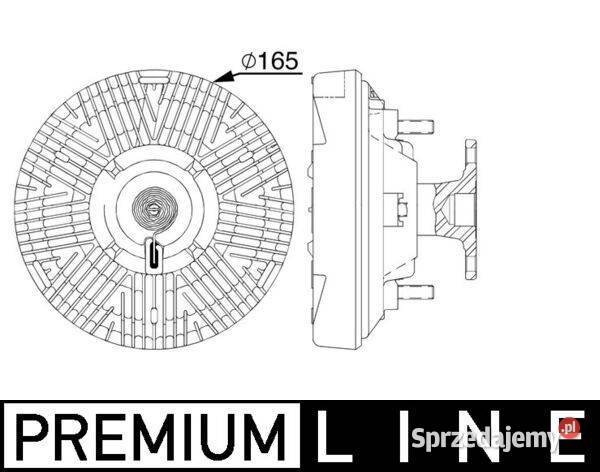 Sprzęgło wiskotyczne Mercedes wiskoza 817 917 Częstochowa sprzedam