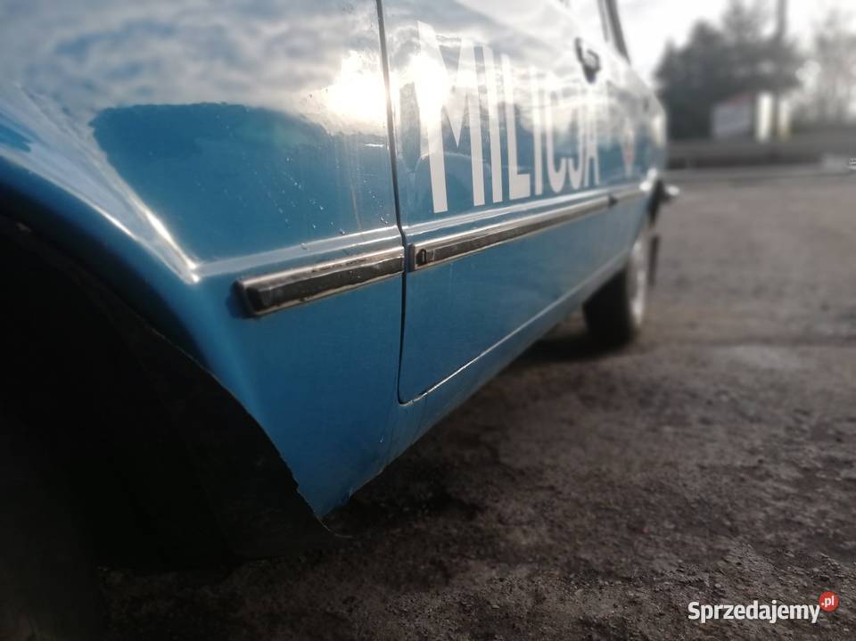 Fiat 125p milicja super zamiana