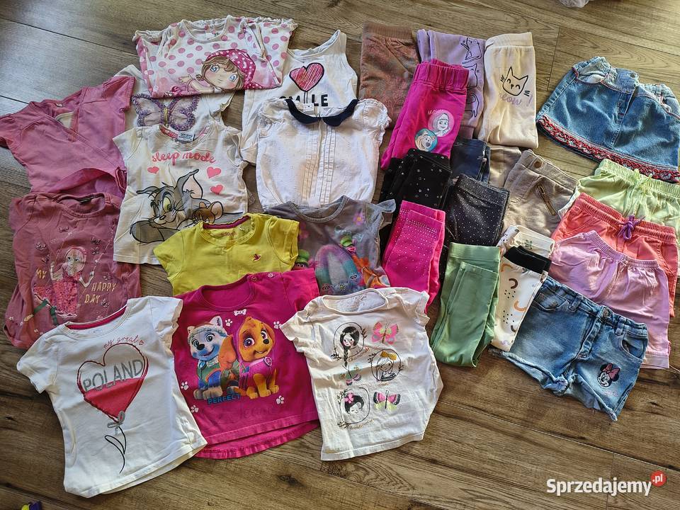 Paka ubranek dziewczynki 23 lata Rozmiar 92 Ełk