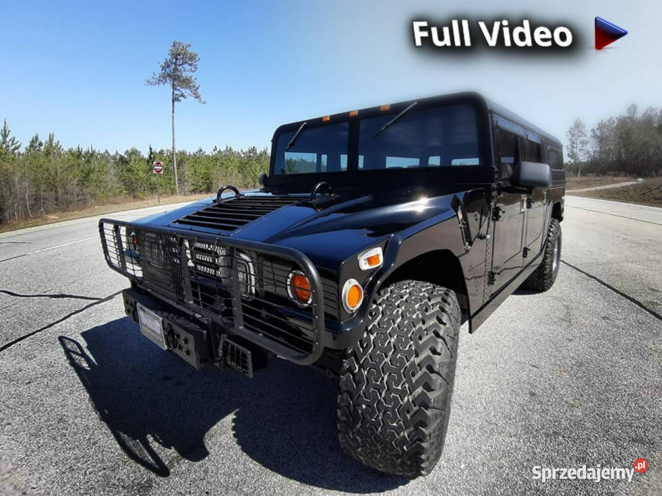 Hummer H1 Special Edition 350v8 Black Humvee 4x4 Sulechów