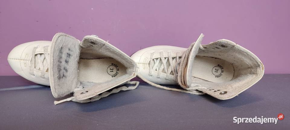 Łyżwy figurowe dziecięce rozmiar 31 wkładka 202 Jasień sprzedam