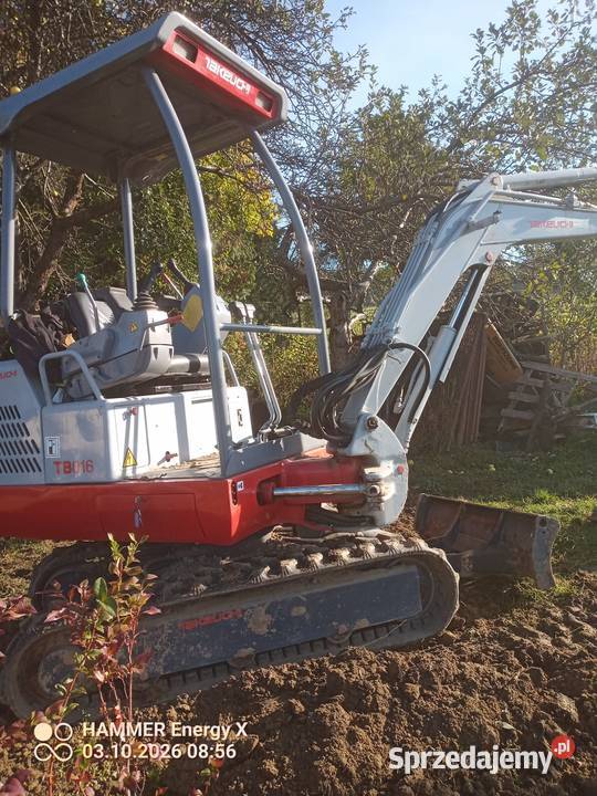 Minikoparka Takeuchi TB 016 TB 216
