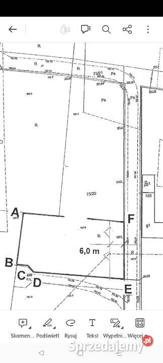 Działka 7320 z warunkami zabudowy ulicy Złotno budowlana Łódź