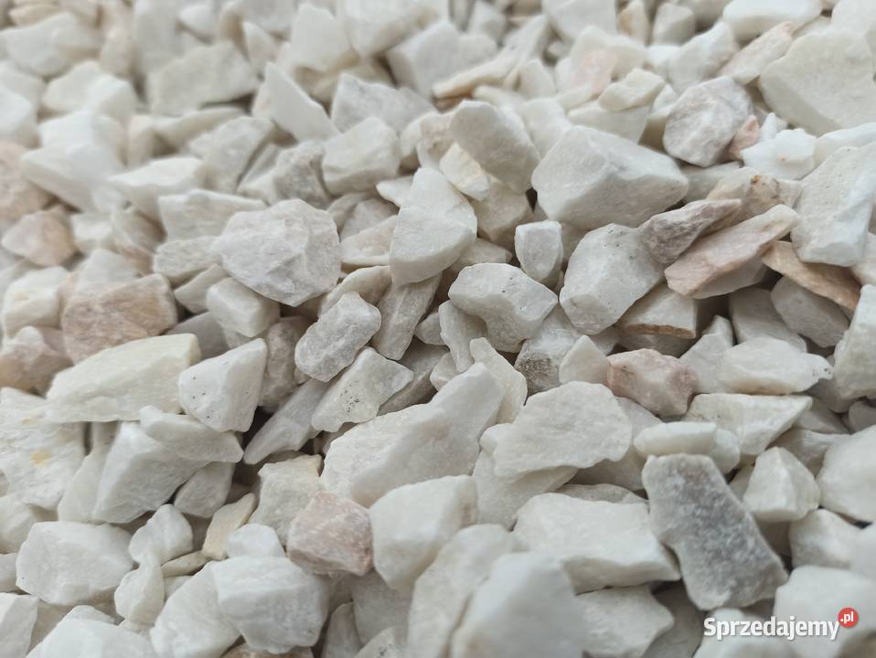 Grys Biała Marianna biały kamień ogrodowy Grys Grys i kermazyt Kraków