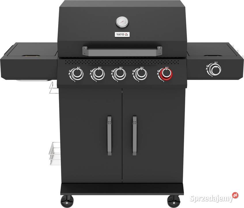 Grill gazowy Yato 51 19KW CZARNY Grille gazowe Zambrów