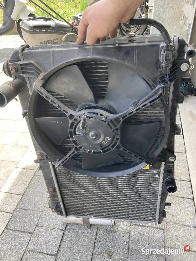 Chevrolet Lacetti 14 16V chłodnica i skraplacz małopolskie Brzana