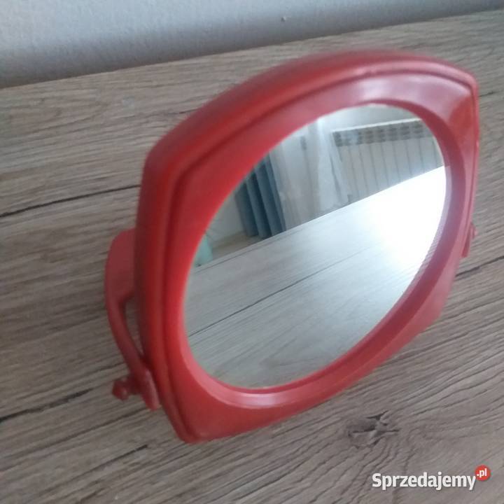 Lusterko dwustronne z prl Przedbórz