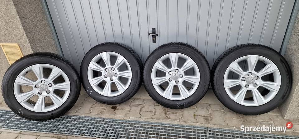 Oryginalne koła Audi A4 A5 A6 R17 5x112Opony dolnośląskie Jelcz-Laskowice