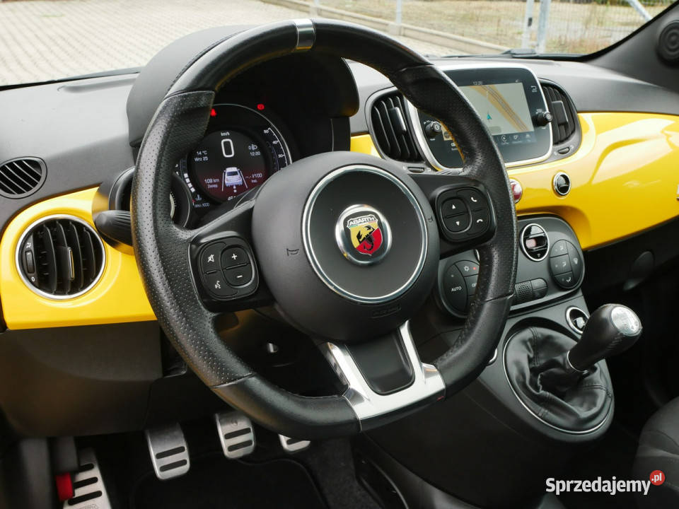 Abarth 595 14 TJet 145 Eu6 Elaborabile Navi kurtyny powietrzne Goczałkowice-Zdrój sprzedam
