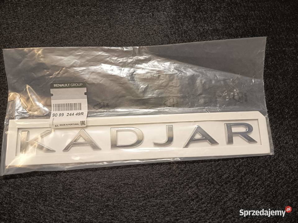 MONOGRAM RENAULT KADJAR 908924449R Piła