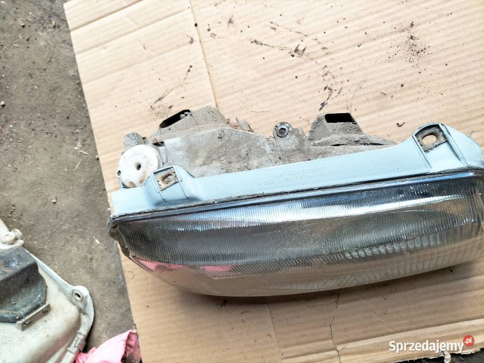 VW PASSAT B4 LAMPA PRZÓD PRZEDNIA PRAWA ZAŚLEPKA Lampy przednie Kamień-Kolonia