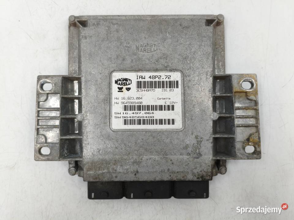 Sterownik Silnika Citroen C3 11 9648568480