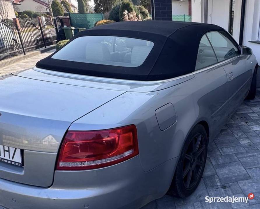 Audi A4 18 LPG gaz benzyna 2007 kabriolet cabrio Wałcz