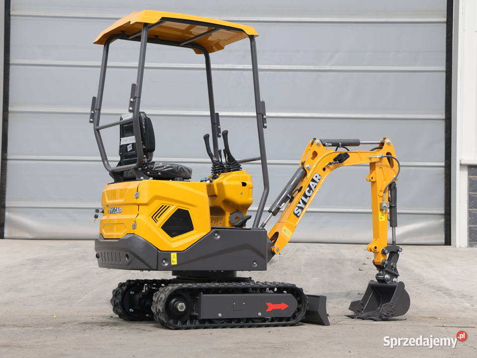 Minikoparka 12t Sylcar 3 łyżki szybkozłącze Radom