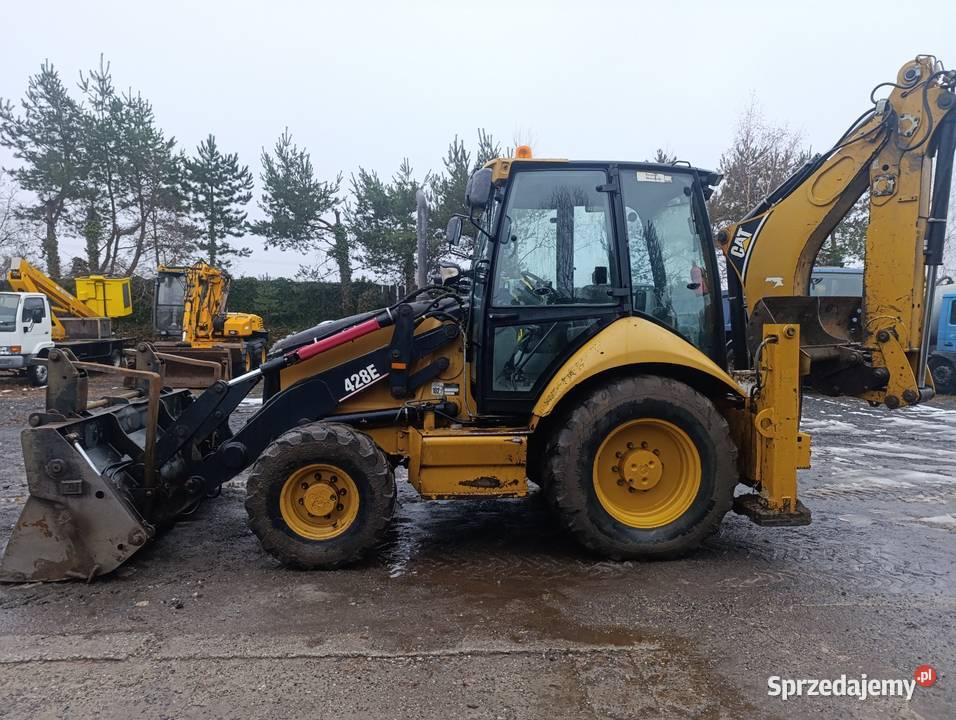 Koparko Ładowarka Cat 428 E 2007 Zamiana JCB nie Gniezno