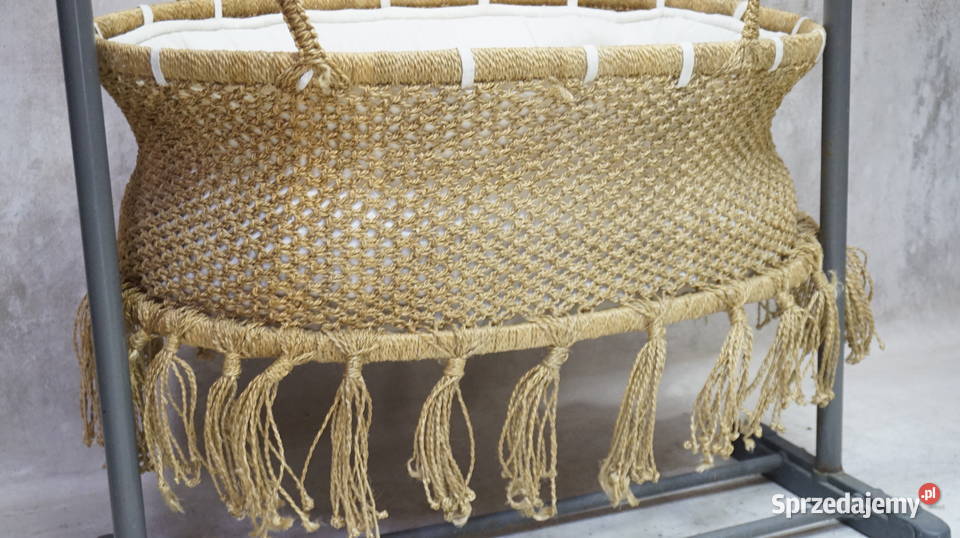 Kosz Mojżesza kołyska podwieszana boho Kalisz