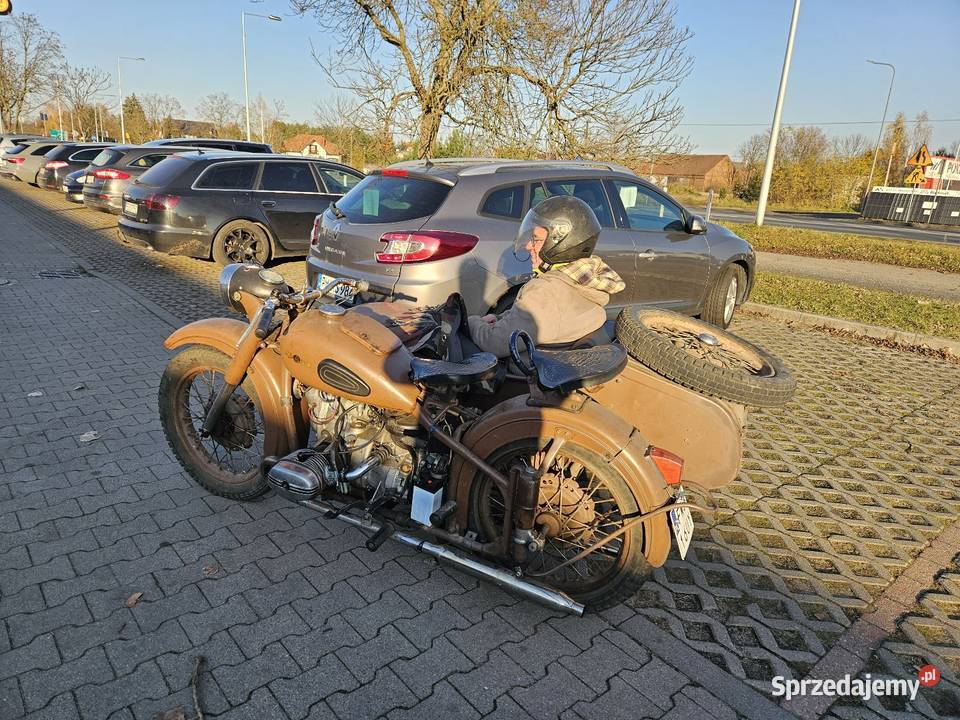 Ural M62 w oryginalnym malowaniu lubuskie Otyń