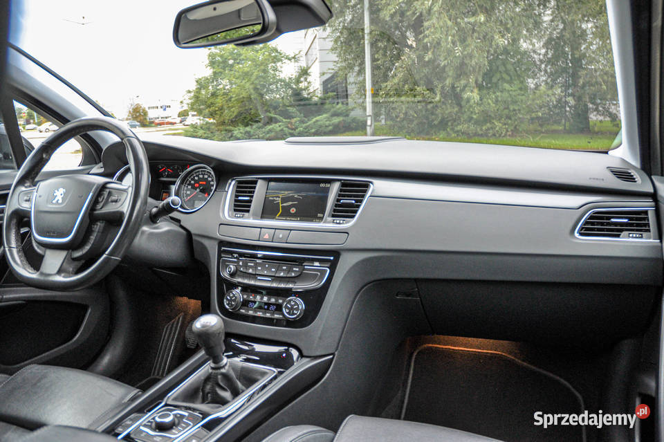 Peugeot 508 16T 2013 r Bezwypadkowy Skóry dolnośląskie