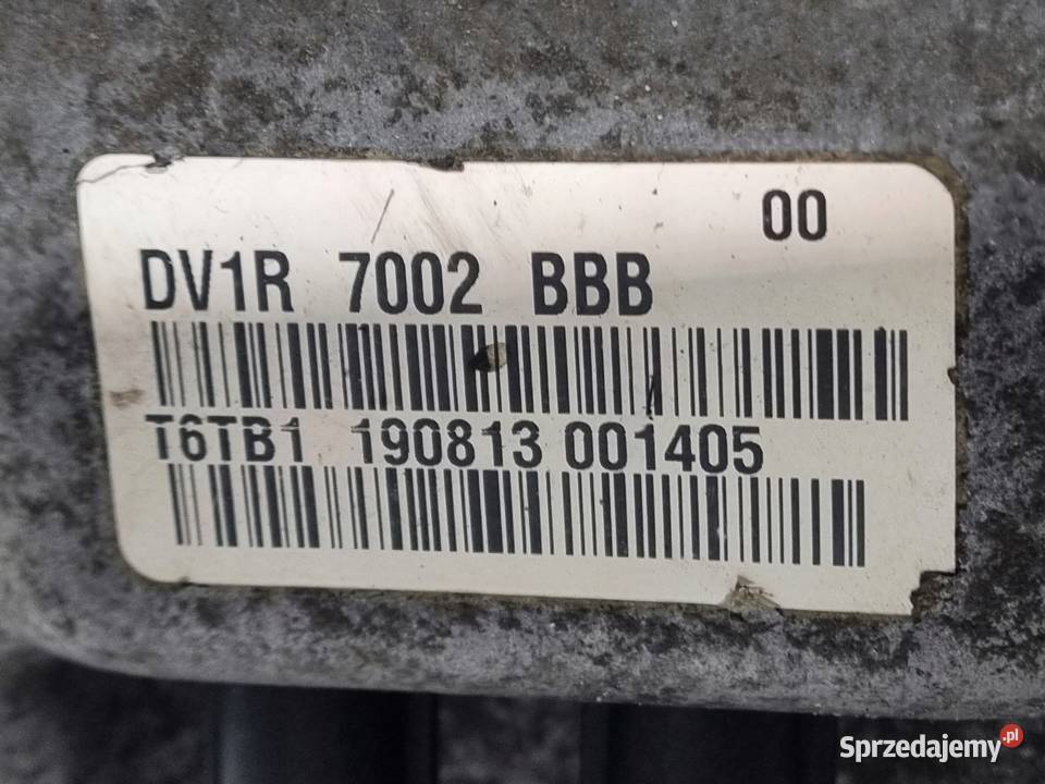 SKRZYNIA BIEGÓW Ford B 10 Ecoboost MANUALNA Skrzynie biegów manualne lubelskie Chełm