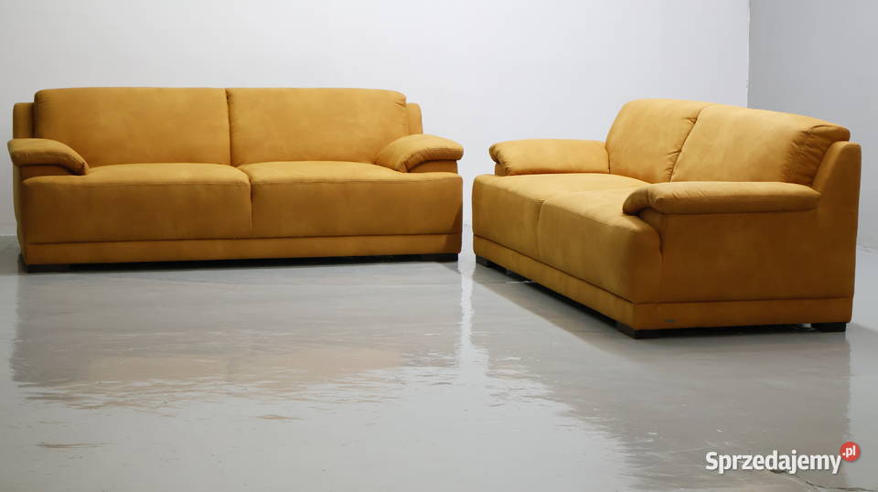 TNO nowoczesny komplet dwóch sof 3 osobowych Poznań