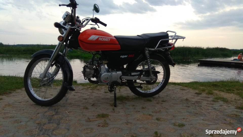 ROMET OGAR 202 50 ODBLOKOWANY pomarańczowy