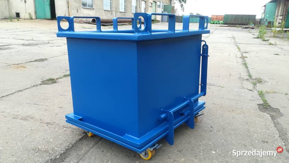 Mały pojemnik PMDC mini 130 L z otweiranym dnem świętokrzyskie Kielce