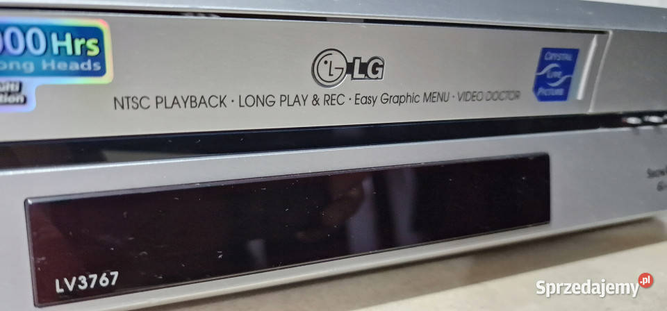 Video magnetowid LG 6 head LV 3767 LV3767 Pilot wielkopolskie