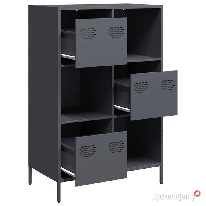 Szafka antracytowa 68x39x1035 stal WM851408 Pozostałe Warszawa