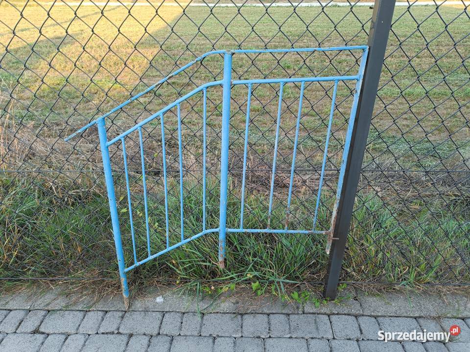 BARIERKA metalowa schodowa krótka 100 wys75