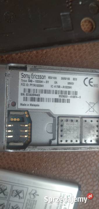 Sony Ericsson K510i k510 telefon