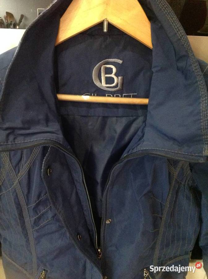 Kurtka Przeciw Deszczowa Wiatrówka Damska GIL niebieski Nowa Sól