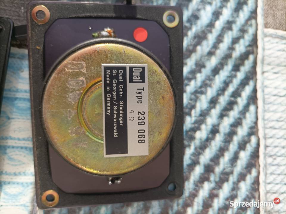 Dual niemieckie głośniki wysokotonowe 4 Ohm Płock