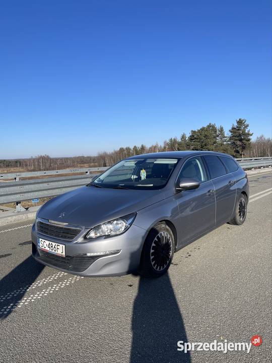 Peugeot 308 SW 16 BlueHDi 2015 Bogata historia nawigacja Częstochowa