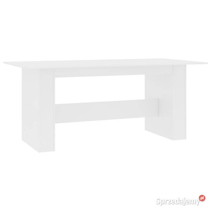 Stół jadalniany biały 180x90x76 materiał Warszawa