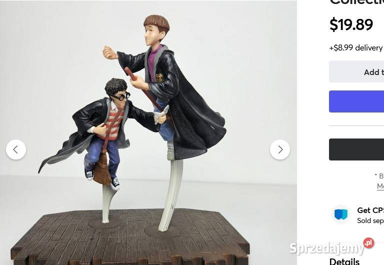 Harry Potter z Ronem na Miotłach Quidditch Kraków