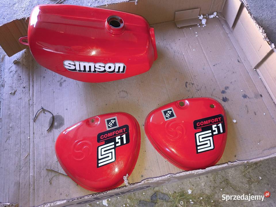 simson s51 zbiornik paiwa boki Pozostałe Skórzec