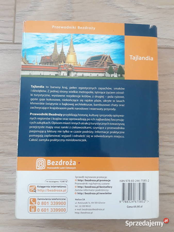 Przewodnik Tajlandia wyd Bezdroża Mapy i przewodniki Kraków
